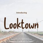 Looktown Font Poster 1