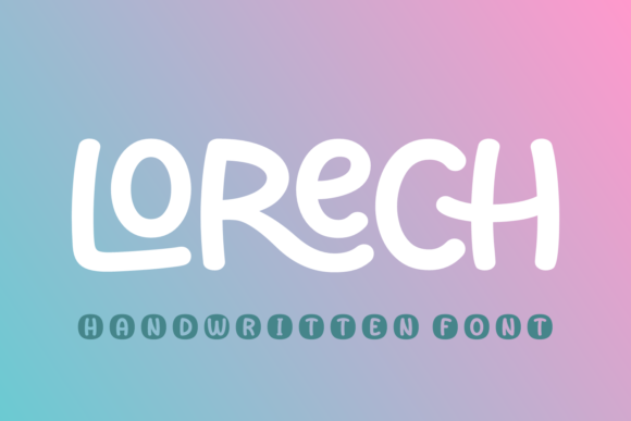 Lorech Font Poster 1