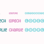 Lorech Font Poster 3