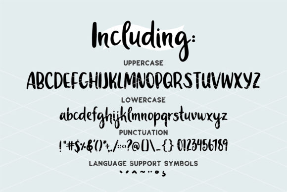 Los Angeles Font Poster 3