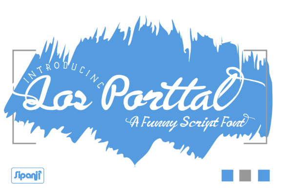 Los Porttal Font Poster 1