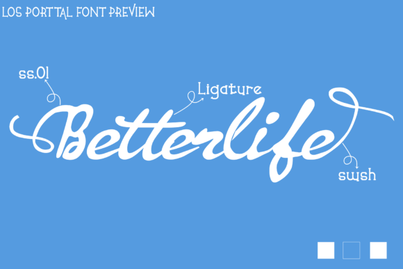 Los Porttal Font Poster 8
