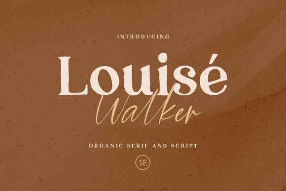 Louise Walker Font Poster 1