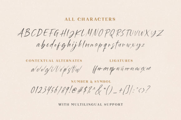 Louise Walker Font Poster 8