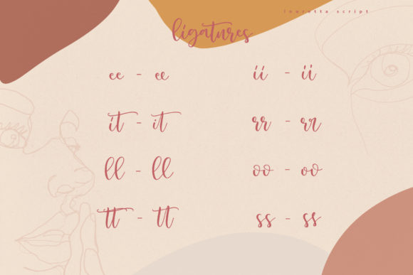 Louretta Font Poster 6