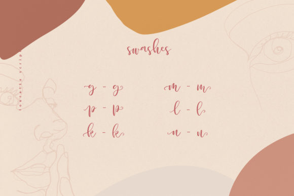 Louretta Font Poster 9