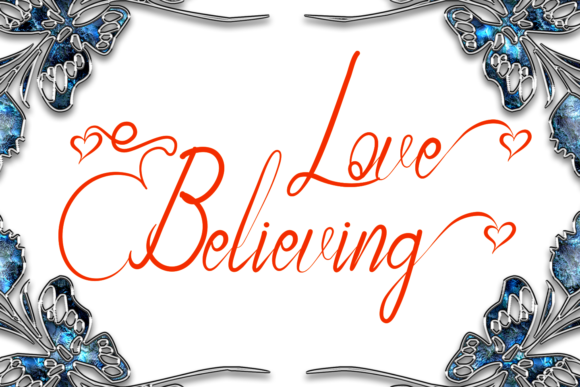 Love Believing Font