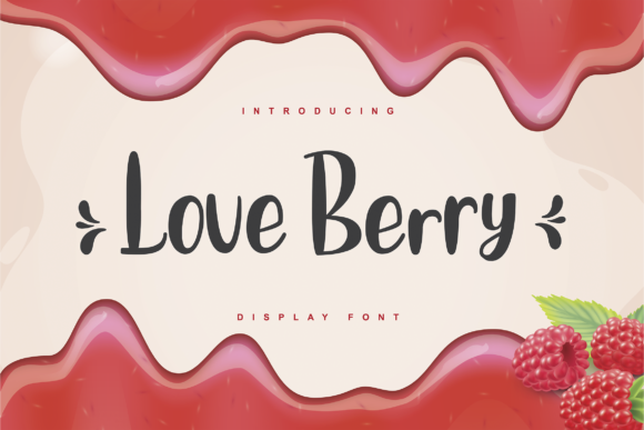 Love Berry Font