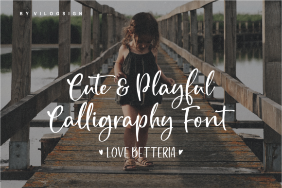 Love Betteria Font Poster 2