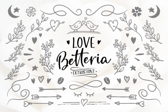 Love Betteria Font Poster 9