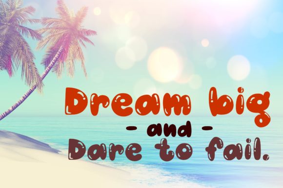 Love Bubble Font Poster 4