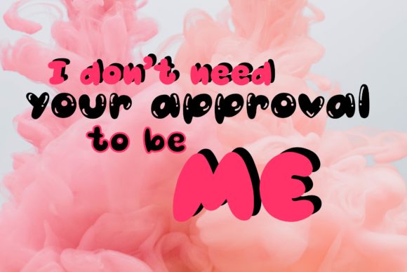 Love Bubble Font Poster 5