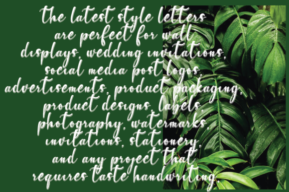 Love by Love Font Poster 3