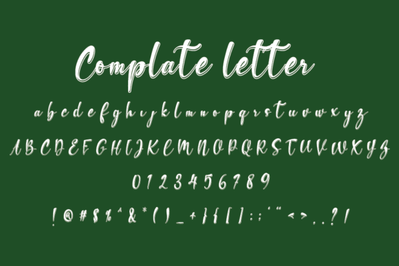 Love by Love Font Poster 4
