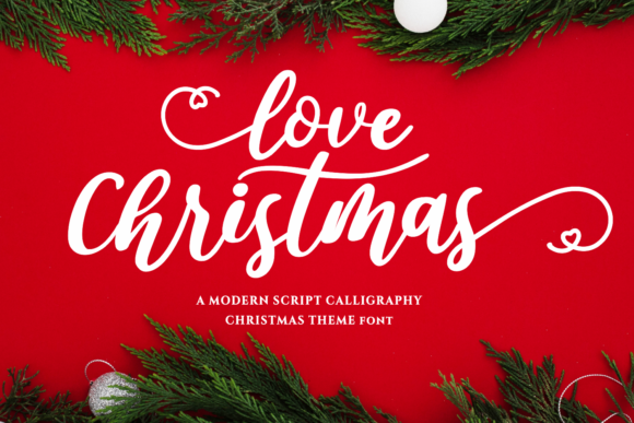 Love Christmas Font