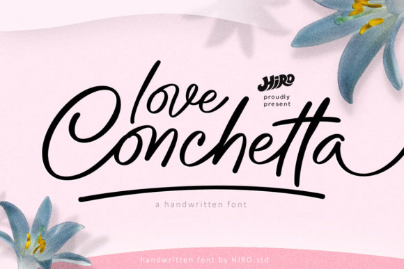 Love Conchetta Font Poster 1