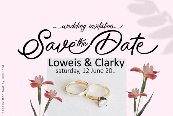 Love Conchetta Font Poster 8