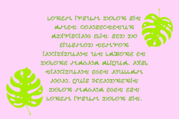 Love Curly Font Poster 5