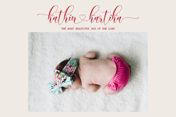 Love Derlina Font Poster 4