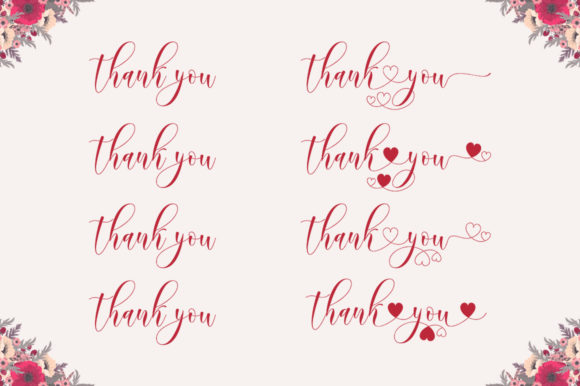 Love Derlina Font Poster 9