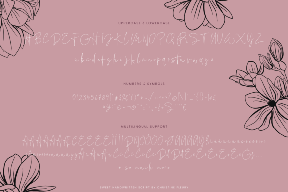 Love Emily Font Poster 5