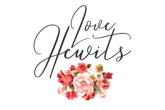 Love Hewits Font Poster 1