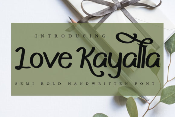 Love Kayalla Font Poster 1