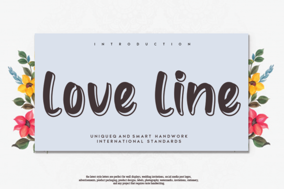 Love Line Font