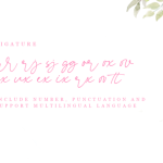 Love Memories Font Poster 12