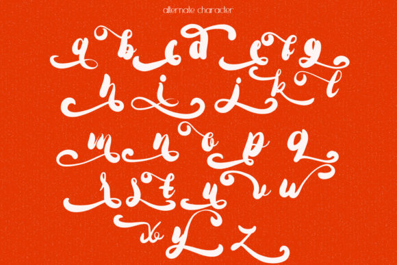 Love River Font Poster 8