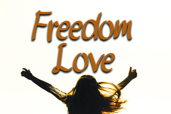 Love Story Font Poster 6