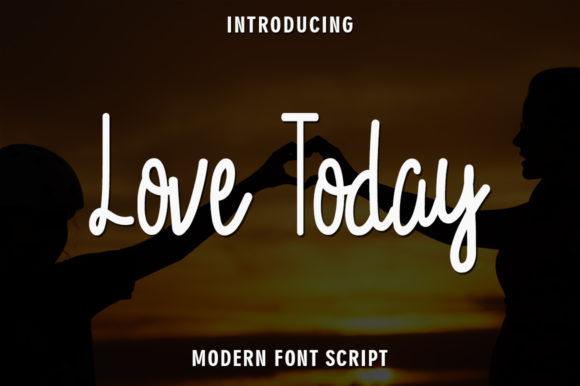 Love Today Font Poster 1