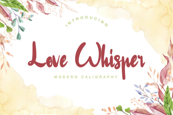 Love Whisper Font