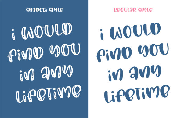 Love You Forever Font Poster 6
