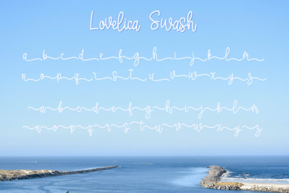 Lovelica Font Poster 8