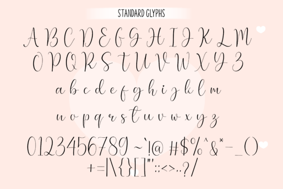 Lovely Font Poster 5