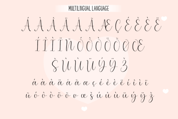 Lovely Font Poster 7