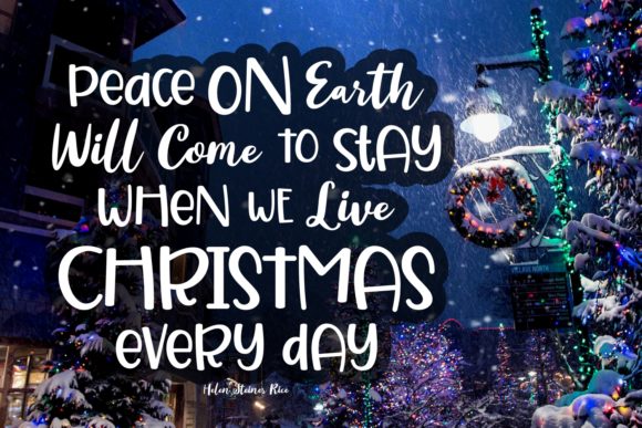 Lovely Christmas Font Poster 2