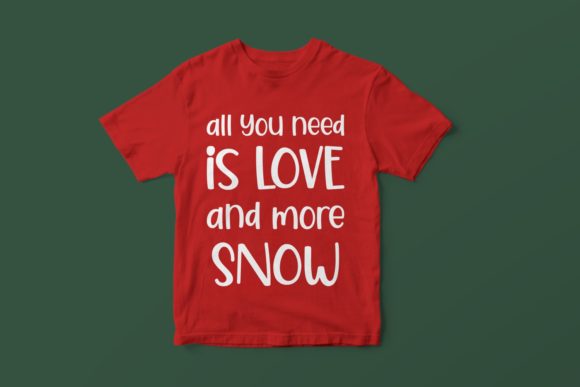 Lovely Christmas Font Poster 5