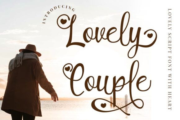 Lovely Couple Font Poster 1