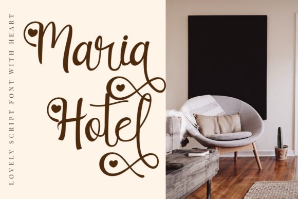 Lovely Couple Font Poster 9