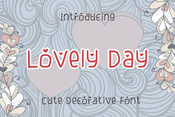 Lovely Day Font Poster 1