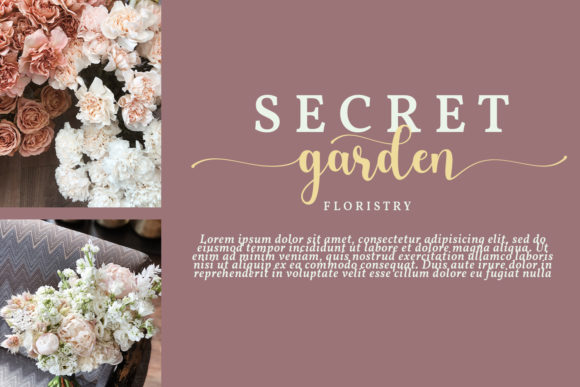 Lovely Dream Font Poster 4