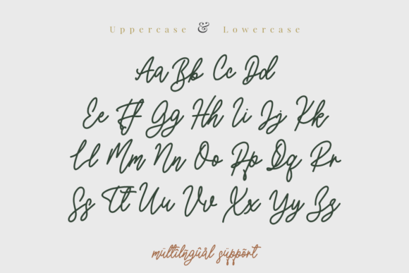 Lovely Garland Font Poster 12