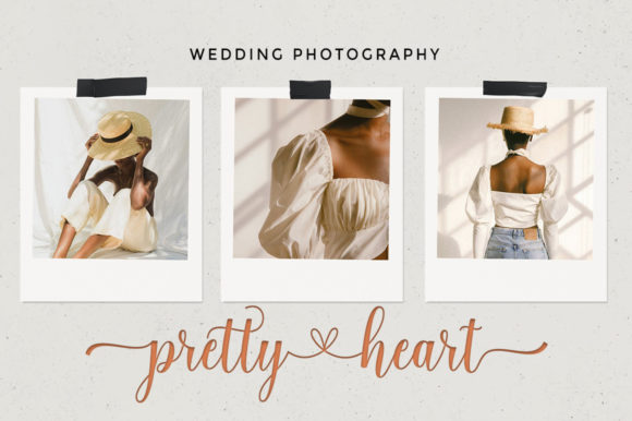 Lovely Heart Font Poster 4