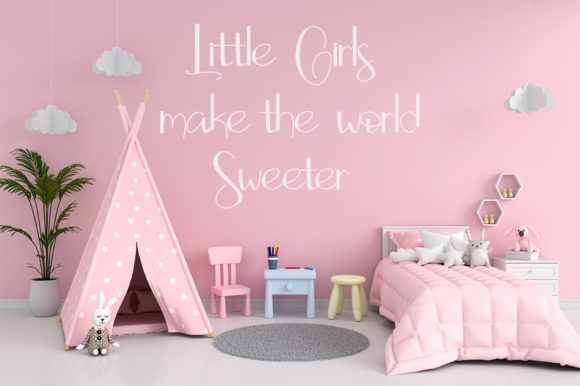 Lovely Lailla Font Poster 6
