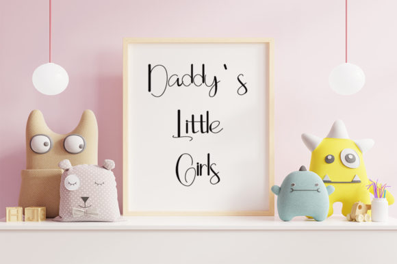 Lovely Lailla Font Poster 7