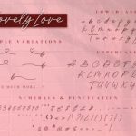 Lovely Love Font Poster 10
