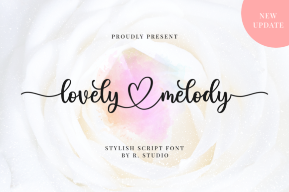 Lovely Melody Font Poster 1