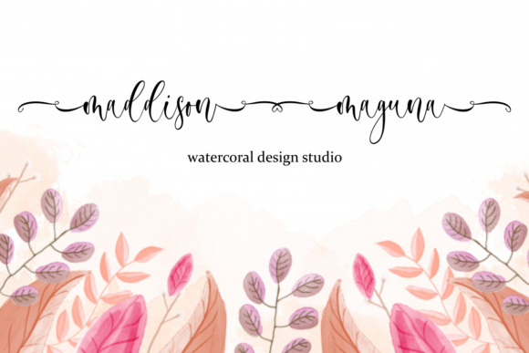 Lovely Mother Font Poster 6